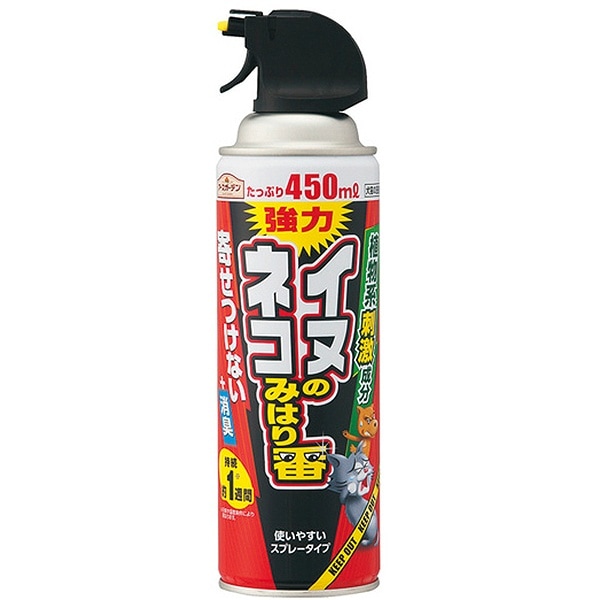 イヌ・ネコのみはり番 スプレー 450ml : アース製薬