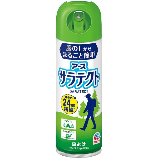 服の上からサラテクト 200ml : アース製薬