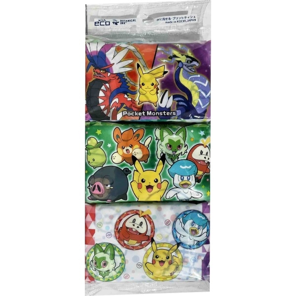 ポケモン ポケットティシュ 6個入 : ハヤシ商事