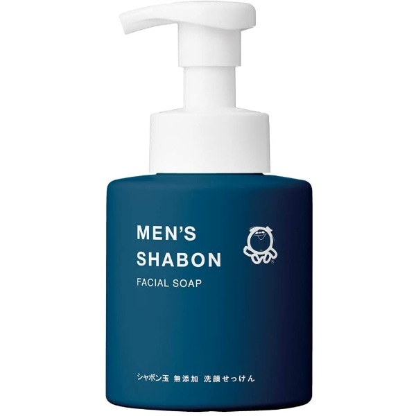 メンズシャボン フェイシャルソープ 300ml : シャボン玉石けん