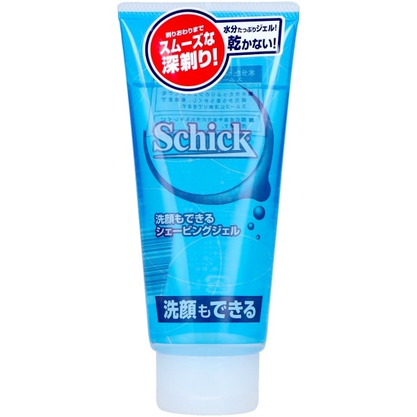 シック 洗顔シェービングジェル 180g : シック(Schick)