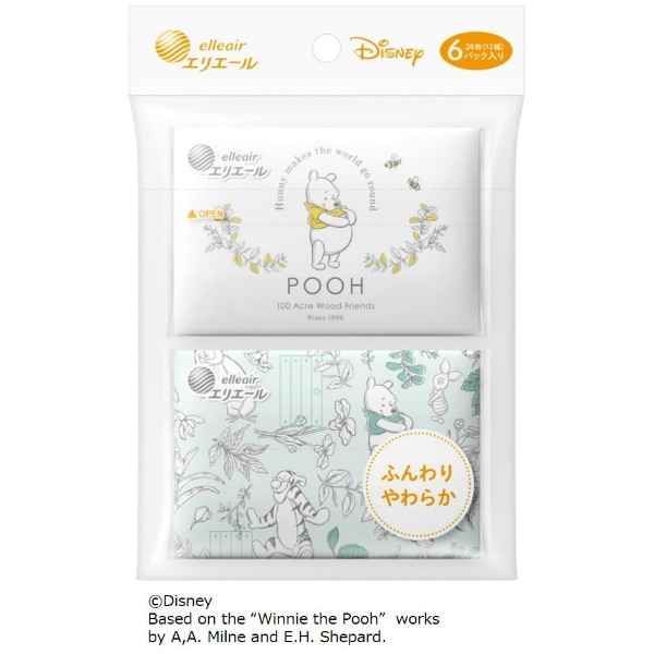 エリエール ディズニーポケットカジュアル 6個入 : 大王製紙