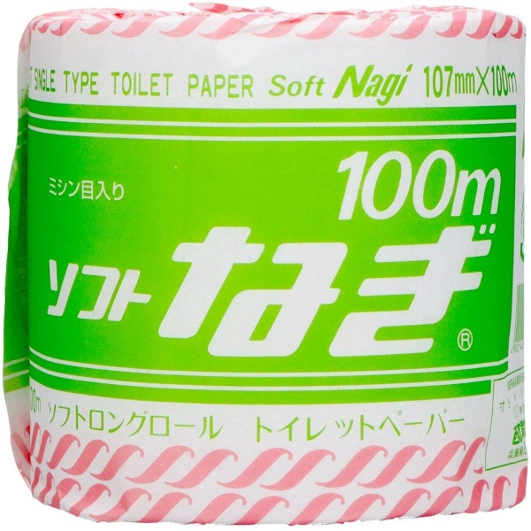 ソフトなぎ 100m シングル 1ロール : 西日本衛材