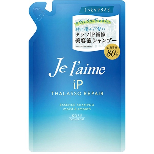 ジュレーム iP タラソリペア 補修美容液 シャンプー モイスト&スムース 詰替え 340ml : コーセーコスメポート