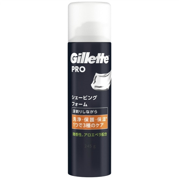ジレット プロ シェービング フォーム 245g : ジレット