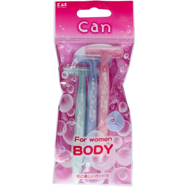 キャンバブルT BODY 3個入 : 貝印