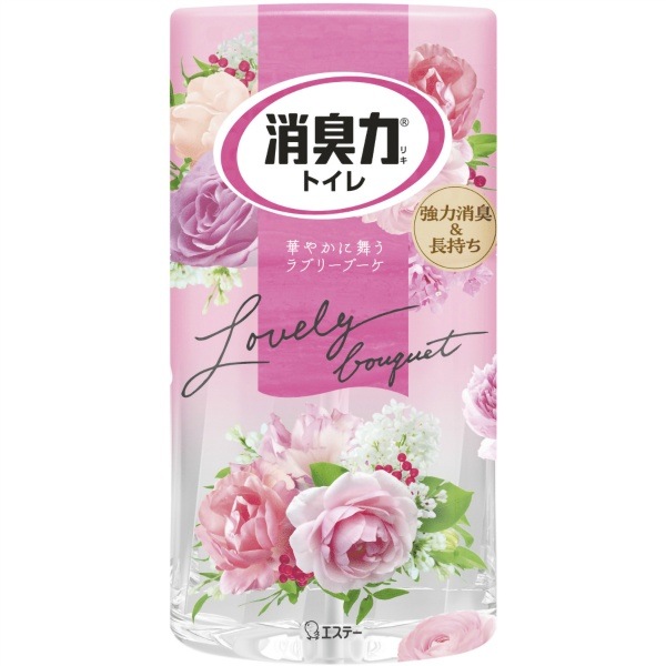消臭力 トイレ用 ラブリーブーケ 400ml : エステー