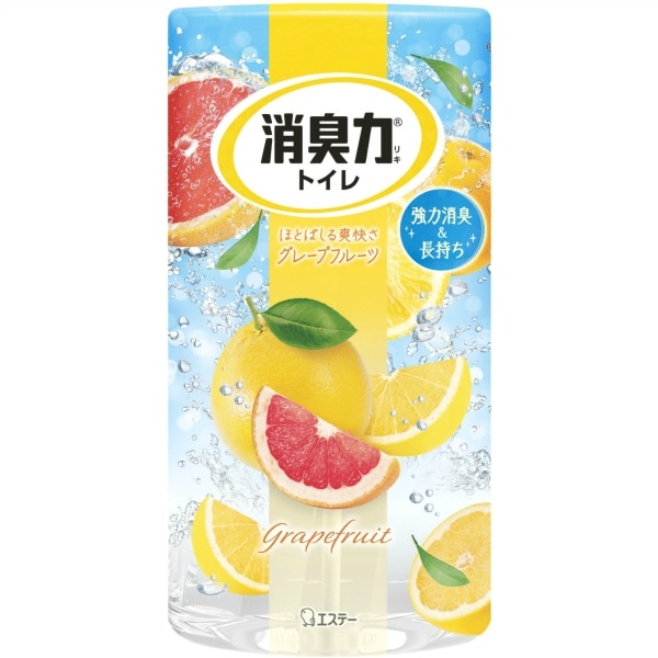消臭力 トイレ用 グレープフルーツ 400ml : エステー