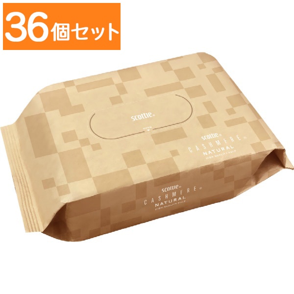 スコッティ カシミヤ ナチュラル 220枚入 1個 【×36個セット・まとめ買い】