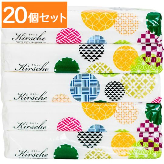 ソフトティシュ キルシェ 150組×5個パック 【×20個セット・まとめ買い】