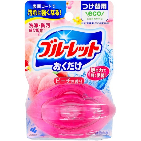 液体ブルーレット おくだけ ピーチの香り つけ替え用 70ml : 小林製薬