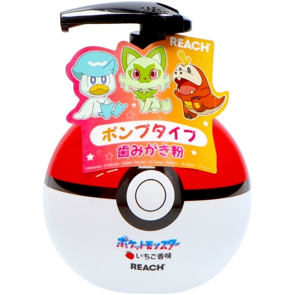 リーチ キッズ ポンプ 歯みがき いちご香味 250g : 銀座ステファニー