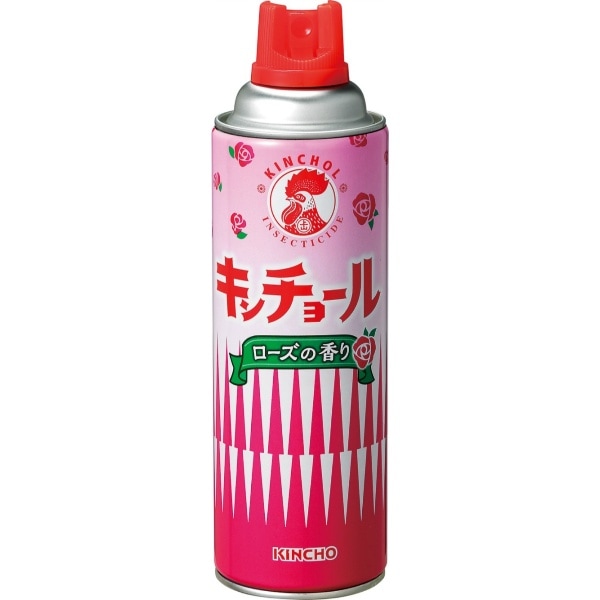 キンチョールV ローズの香り 450ml : 大日本除虫菊（金鳥）
