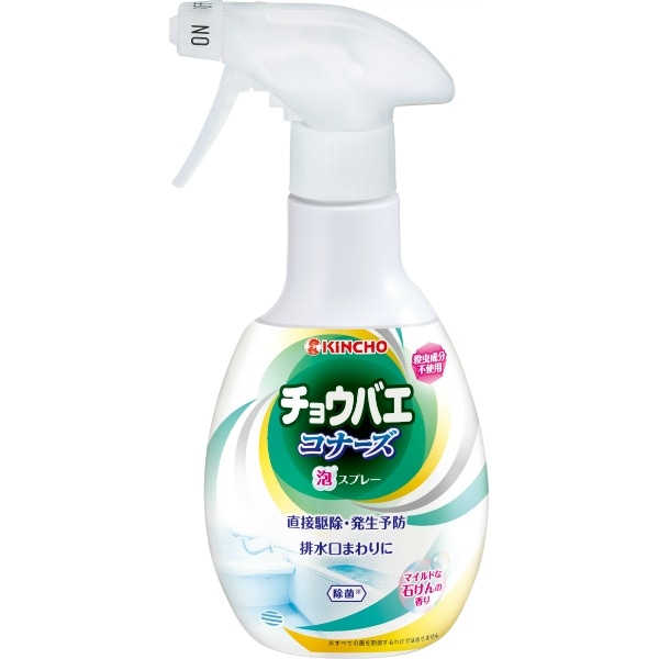 チョウバエコナーズ 泡スプレー 300ml : 大日本除虫菊（金鳥）
