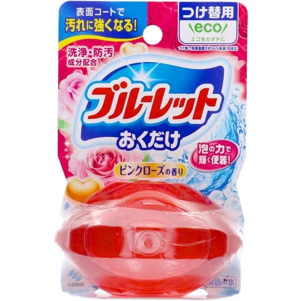 液体ブルーレット おくだけ ピンクローズの香り つけ替用 70ml : 小林製薬