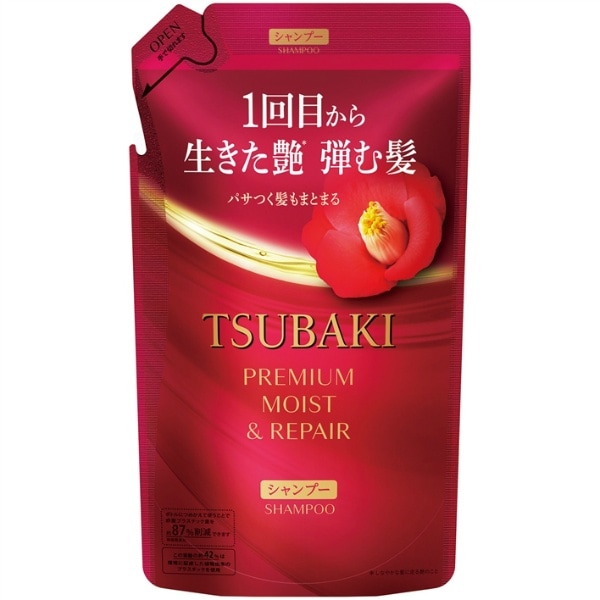 TSUBAKI プレミアム モイスト&リペア シャンプー 詰替え 300ml : ファイントゥデイ