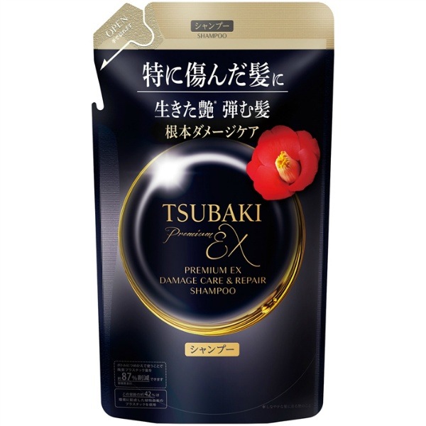 TSUBAKI プレミアムEX ダメージケア&リペア シャンプー 詰替え 300ml : ファイントゥデイ