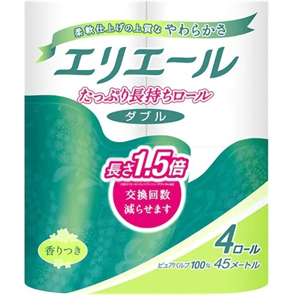 エリエール トイレットティシュー コンパクト 4ロール : 大王製紙