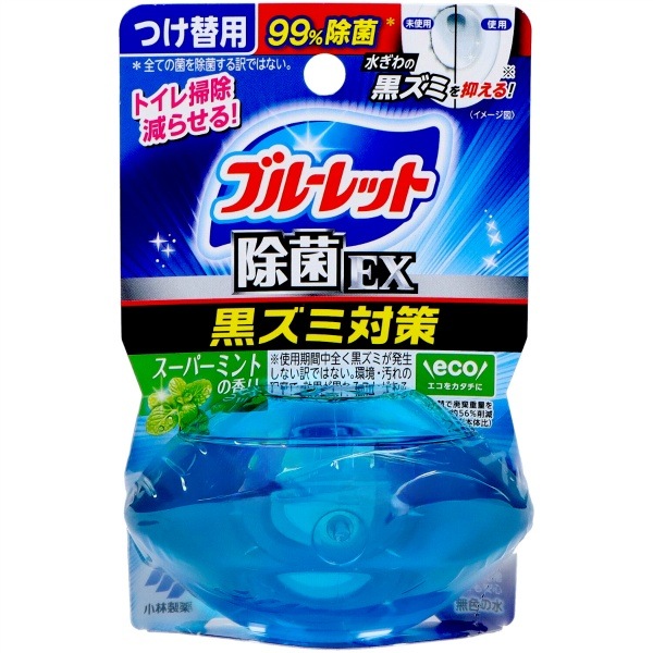 液体ブルーレット おくだけ 除菌EX スーパーミントの香り つけ替え用 67ml : 小林製薬