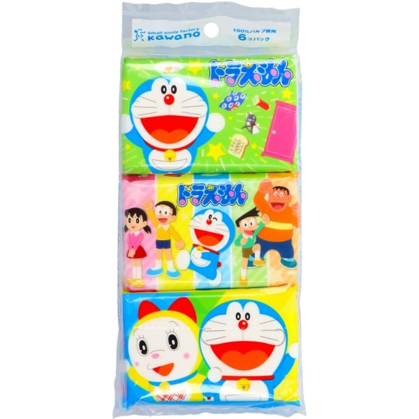 ドラえもん ミニポケット 6個入 : 河野製紙
