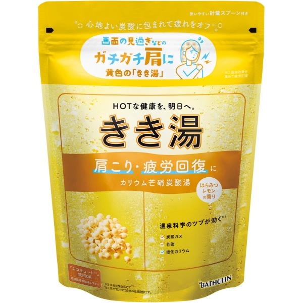 きき湯 カリウムボウ硝炭酸湯 360g : バスクリン