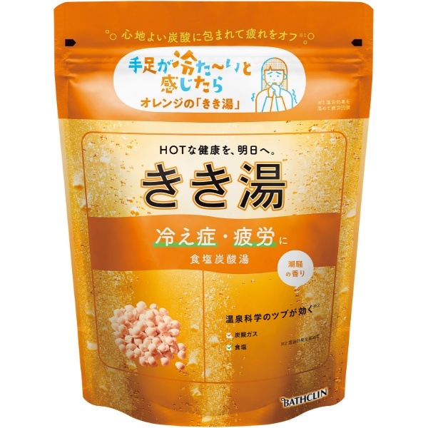 きき湯 食塩炭酸湯 360g : バスクリン