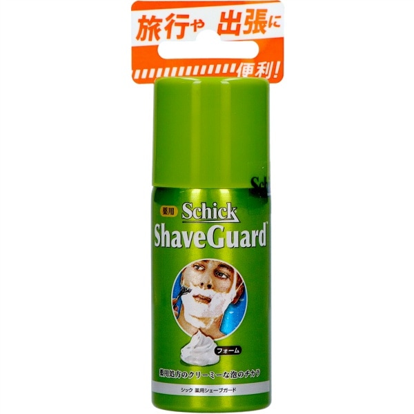薬用 シェーブガード シェービングフォーム トラベル 40g : シック(Schick)