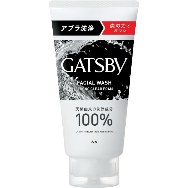 ギャツビー フェイシャルウォッシュ ストロングクリアフォーム 130g : マンダム