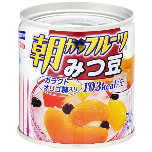 はごろも 朝からフルーツ みつ豆 190g