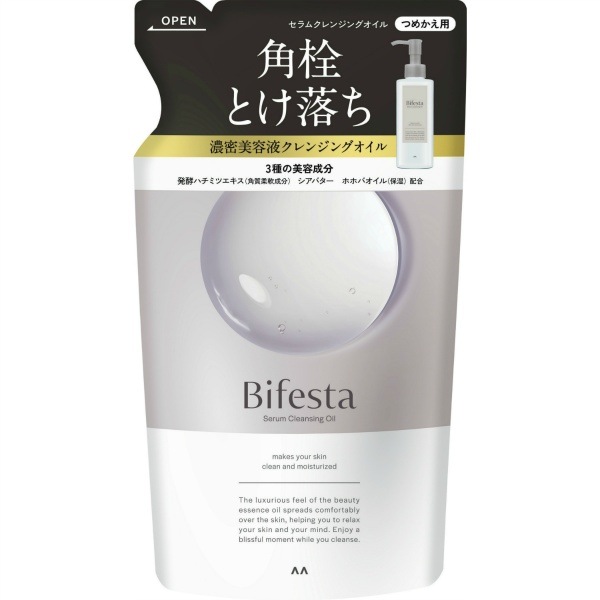 ビフェスタ セラム クレンジングオイル 詰替え 140ml : マンダム