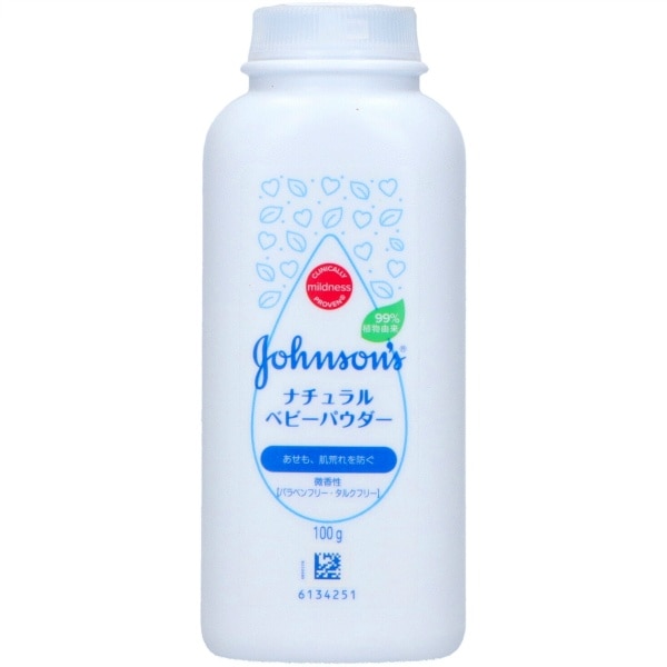 ジョンソン ナチュラル ベビーパウダー 100g