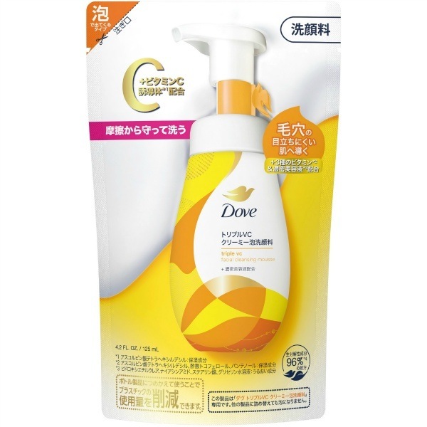 Dove ���� �ȥ�ץ�VC ���꡼�ߡ�ˢ ������ ���ؤ� 125ml : ��˥꡼��