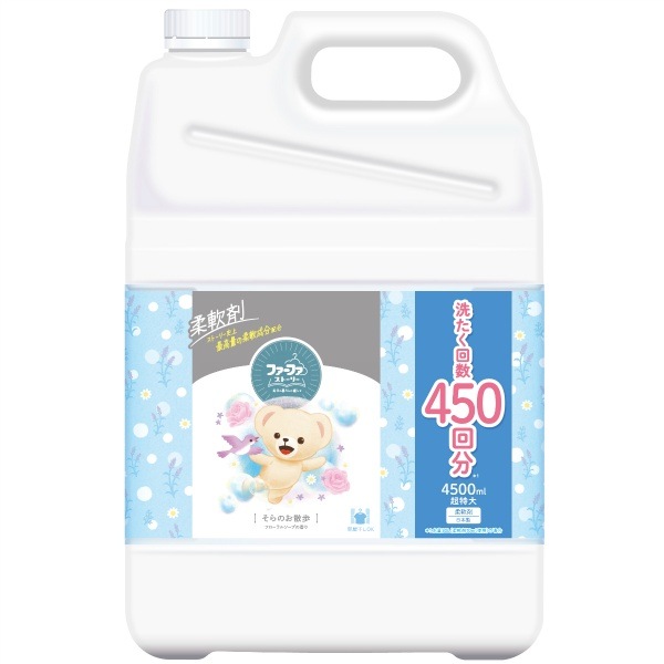ファーファ ストーリー 柔軟剤 そらのお散歩 超特大サイズ 詰替え 4500ml : NSファーファ・ジャパン