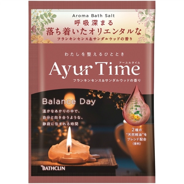アーユルタイム バランスデイ 40g : バスクリン