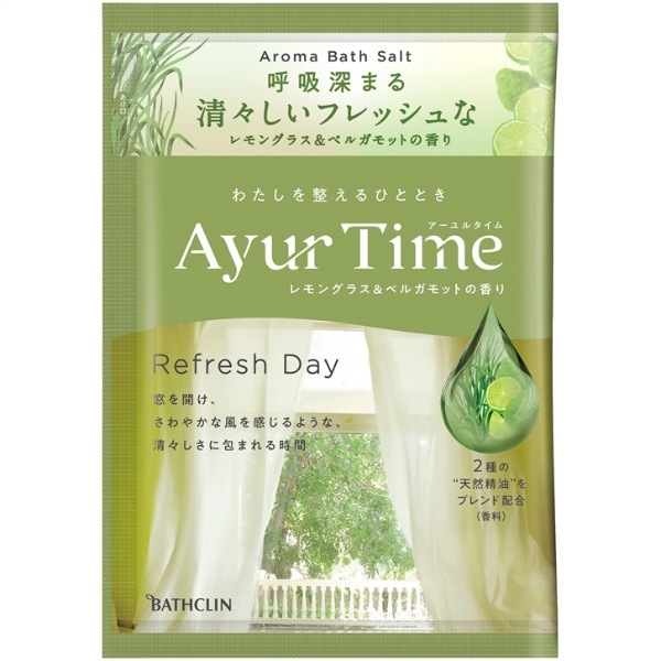 アーユルタイム リフレッシュデイ 40g : バスクリン
