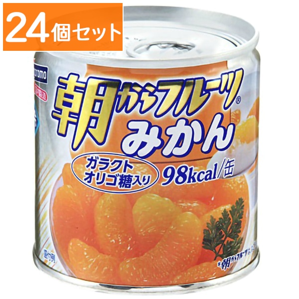 はごろも 朝からフルーツ みかん 190g 【×24個セット・ケース販売】