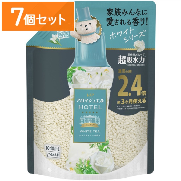 レノア アロマジュエル ホワイトティーの香り 詰替え 特大サイズ 1040ml : P&G 【×7個セット・まとめ買い】