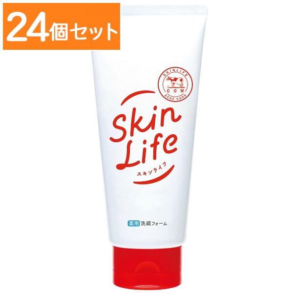 スキンライフ 薬用 洗顔フォーム 130g : 牛乳石鹸共進社 【×24個セット・まとめ買い】