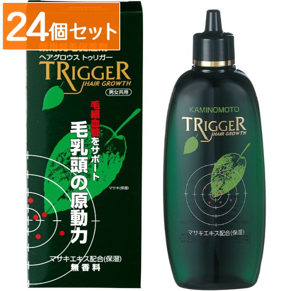 薬用 加美乃素 ヘアグロウス トゥリガー 無香料 180ml : 加美乃素本舗 【×24個セット・まとめ買い】