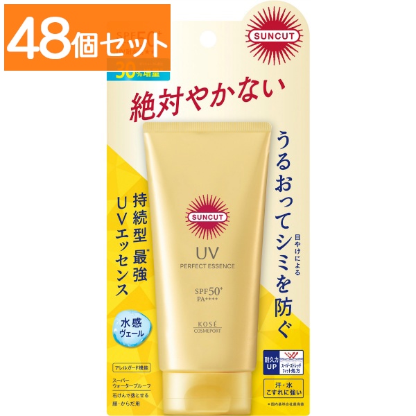 サンカット パーフェクト UV エッセンス 80g : コーセーコスメポート 【×48個セット・まとめ買い】