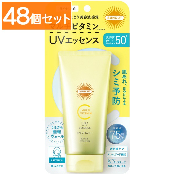 サンカット マルチビタミン UV エッセンス 80g : コーセーコスメポート 【×48個セット・まとめ買い】