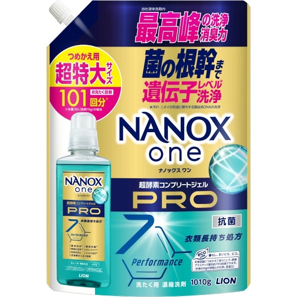 NANOX one PRO 詰替え 超特大サイズ 1010g : ライオン