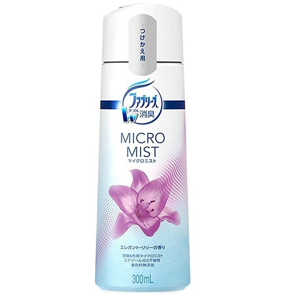 ファブリーズ マイクロミスト エレガント・リリーの香り つけかえ 300ml : P&G