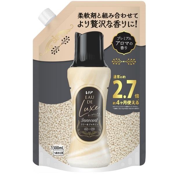 レノア オードリュクス アロマジュエル イノセント リリー&ジャスミンの香り 詰替え 超特大サイズ 1300ml : P&G