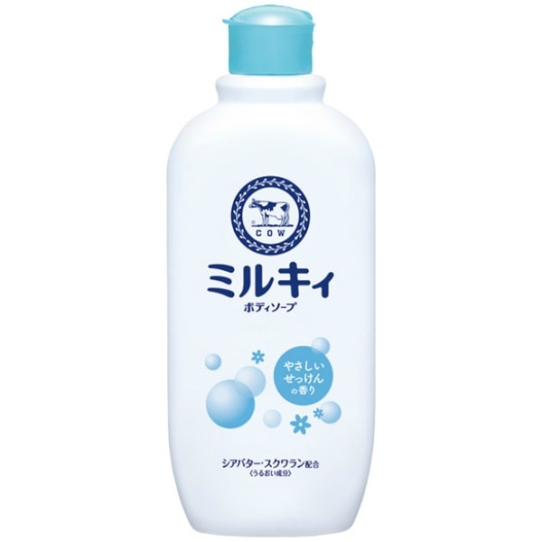 ミルキィ ボディソープ やさしいせっけんの香り レギュラー 270ml : 牛乳石鹸共進社