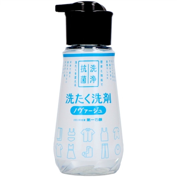 ノバージュ 超濃縮衣料用液体洗剤 プッツシュ式 本体 300g : 第一石鹸