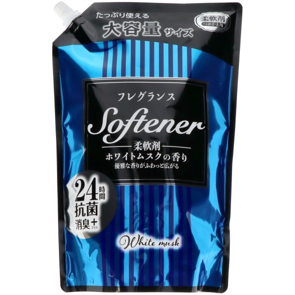 フレグランスソフター ホワイトムスク 詰替え 1080ml : 日本合成