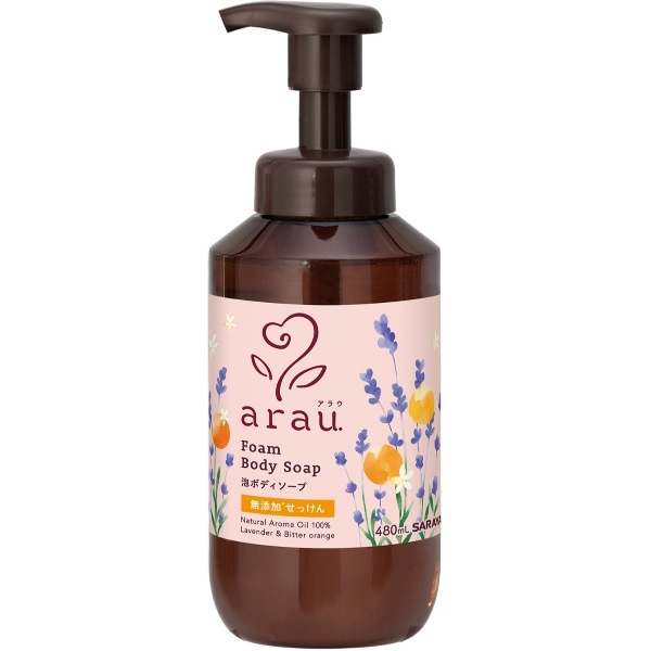 アラウ.泡ボディソープ 480ml : サラヤ