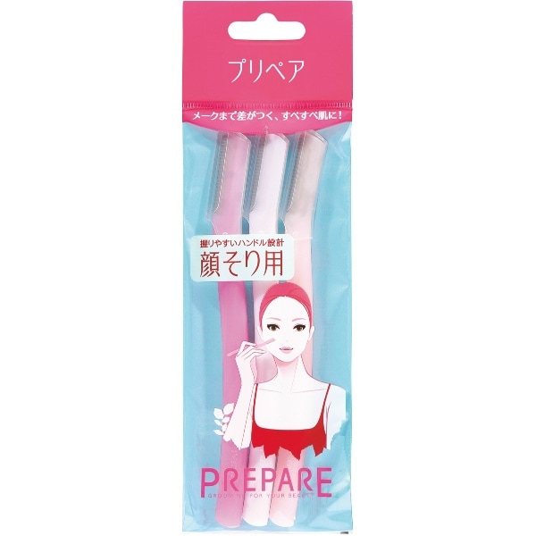 プリペア 顔そり用 L 3本入 : ファイントゥデイ