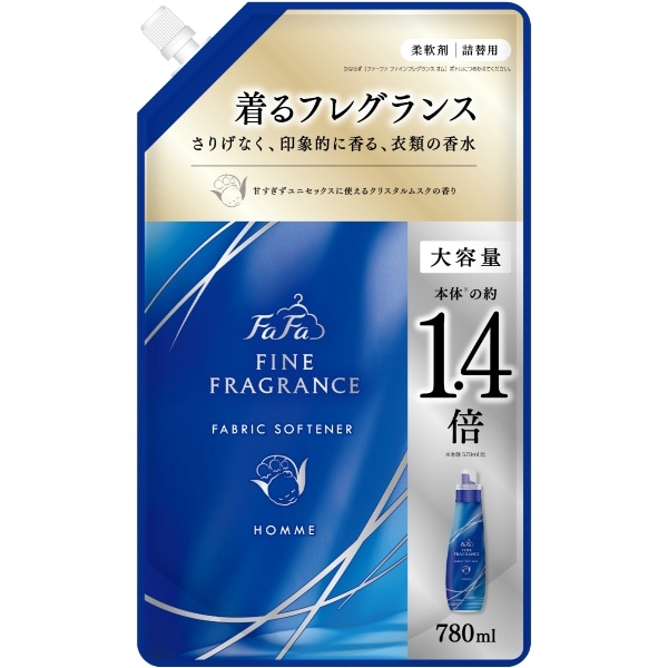 ファーファ ファインフレグランス オム 大容量 詰替え 780ml : NSファーファ・ジャパン